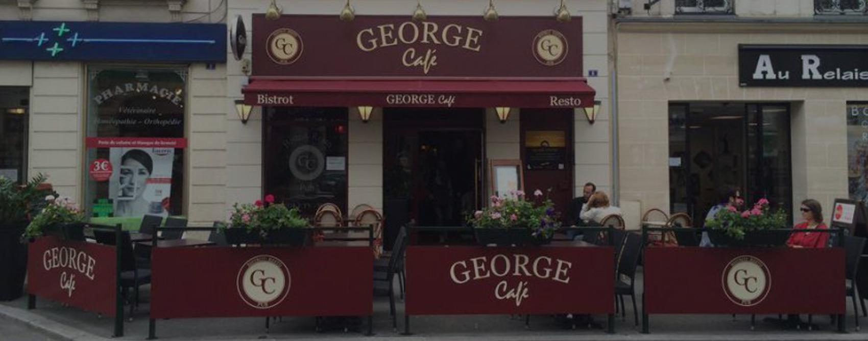 Façade du restaurant brasserie George Café 